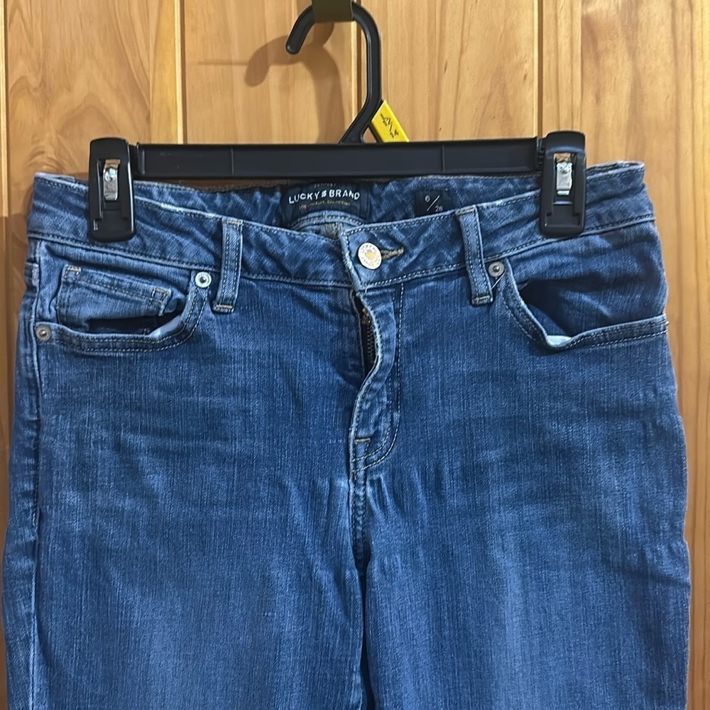 Lucky Brand Lolita Crop denim jeans
